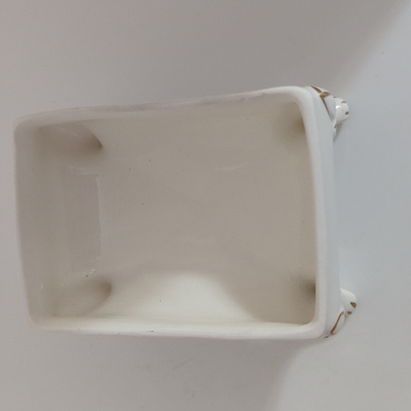 Rare Vintage Wheat Royal Sealy 4 footed Cigarette/ Trinket box. - Picture 7 of 12